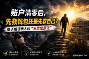 人在谷底最怕的不是没钱，而是失去这三种能力