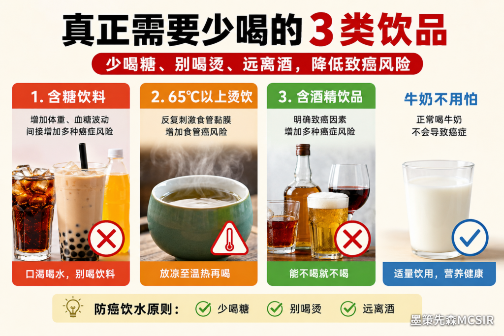 不是牛奶!医生真正担心你天天喝的3种饮品