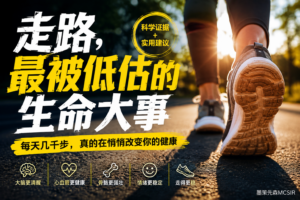 走路为什么如此重要？从心脏、大脑到骨骼的系统解释