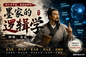 高手为什么很少和人争?读懂墨家“辩学”,你就明白了