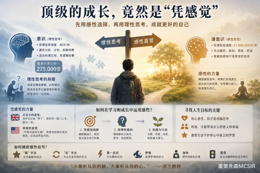为什么有些事你还没想明白,身体已经知道答案了?