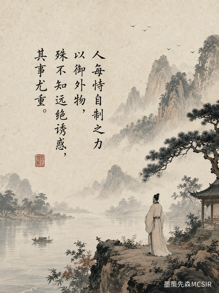 远离诱惑，比战胜诱惑更重要-墨策先森MCSIR