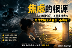焦虑不是因为想太多，而是你太想马上得到答案