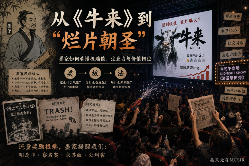 审丑、猎奇还是社交?一部《牛来》,暴露了流量时代的底层逻辑