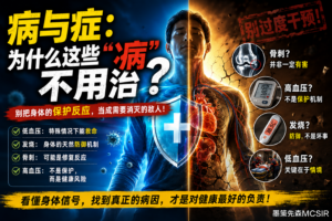 身体出现异常时,最危险的不是症状,而是错误理解症状
