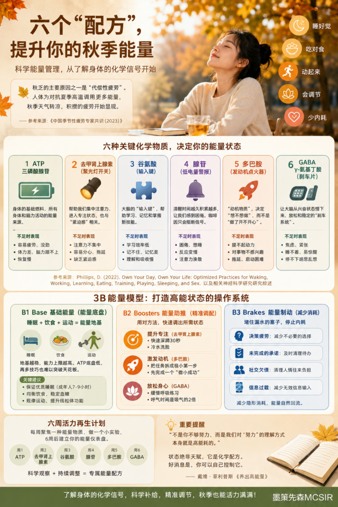 立秋后总是困、累、没动力？六个“能量配方”，帮你赶走秋乏