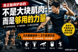 为什么人到中年一定要练力量？