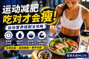 运动前吃什么、运动后怎么吃?最实用的减脂饮食指南