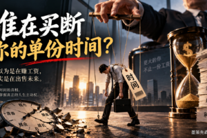 你以为自己在积累经验,其实可能只是在出售同一份时间