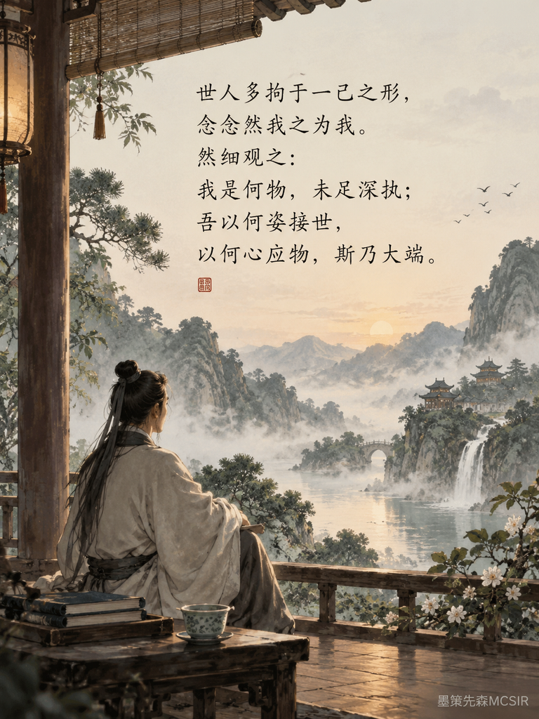 很多人一生都困在“自我”里，却从未真正看清自己-墨策先森MCSIR