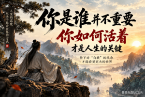 很多人一生都困在“自我”里，却从未真正看清自己-墨策先森MCSIR